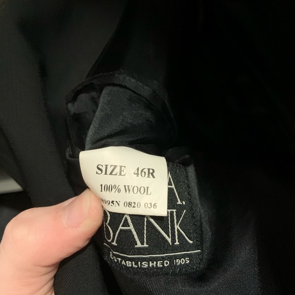 Jos. A. Bank 100% Wool Sport Coat/Blazer - Picture 4 of 4